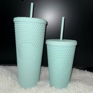 Starbucks Green Studded Drinkware Set